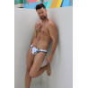 Breedwell Slip de bain Expose Swim Blanc neon